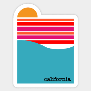 California simplified Sticker